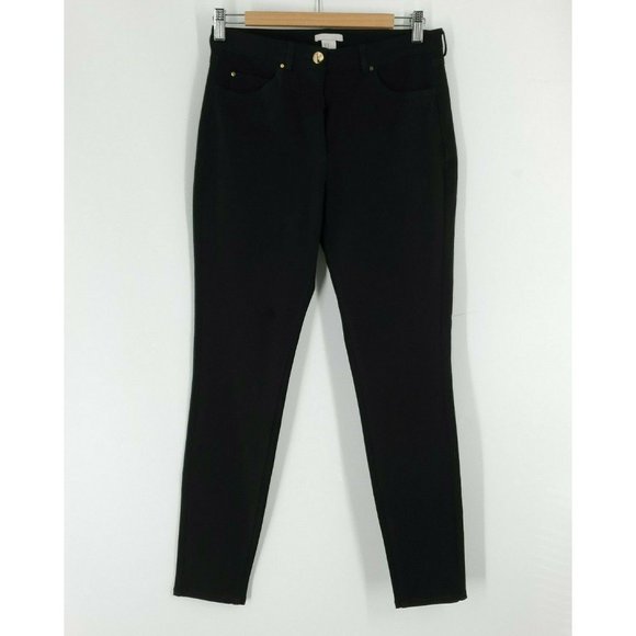 H&M Womens Black Stretchy‎ Jeans Size 8 - Picture 1 of 4